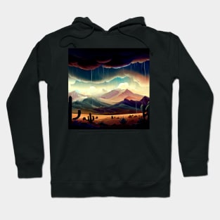 Desert Rain . Hoodie